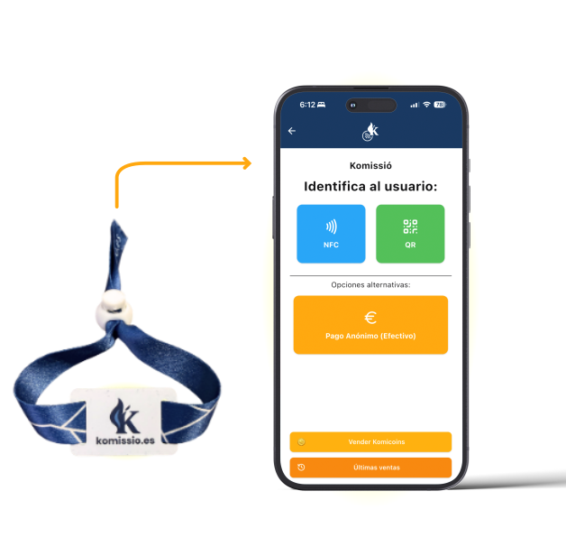 Pulseras NFC para Comisiones Falleras Komissió - pulseras nfc fallas, identificación falleros