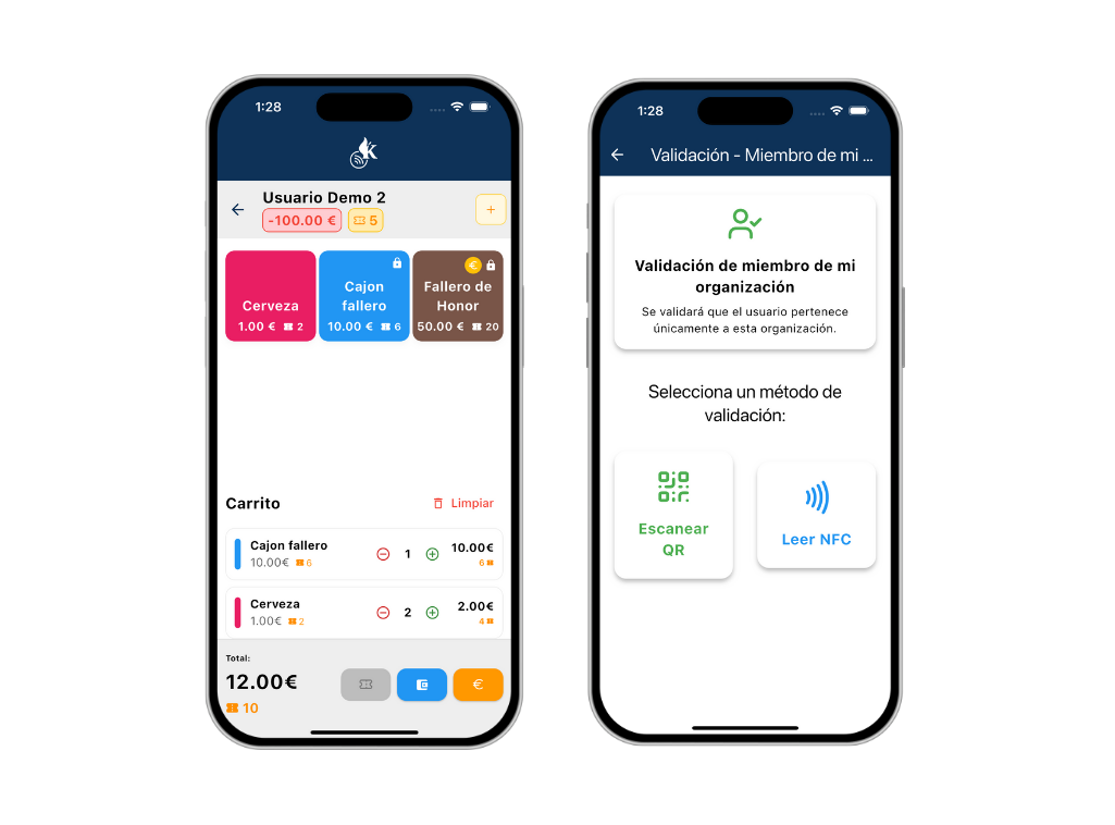 Información del sistema TPV
